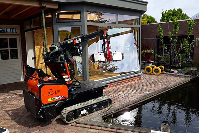BG Lift M060 compacte rupskraan voor hijswerkzaamheden op locatie