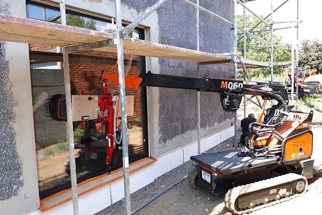 BG Lift M060 minikraan voor het hijsen en positioneren van lasten