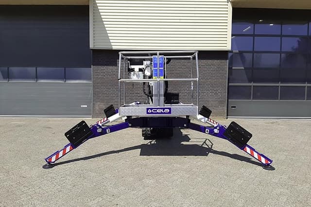 Cela DT Crawler Spyder 22 rupshoogwerker voor flexibel onderhoudswerk en montage op hoogte