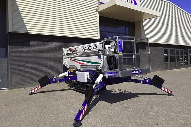 Cela DT Crawler Spyder 22 hoogwerker met rupsonderstel voor werken op hoogte op diverse terreinen
