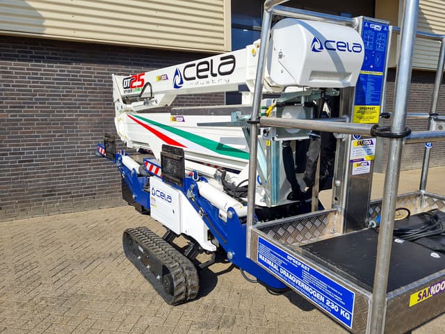 CELA DT Spyder 25 Lithium hoogwerker met 25 meter werkhoogte