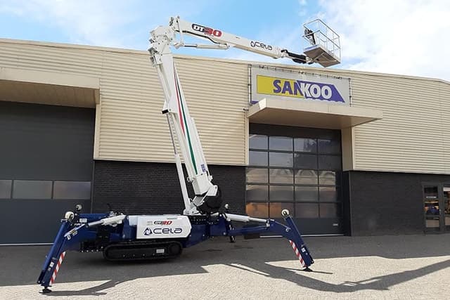 Cela DT Crawler 30 compacte spinhoogwerker voor binnen- en buitengebruik