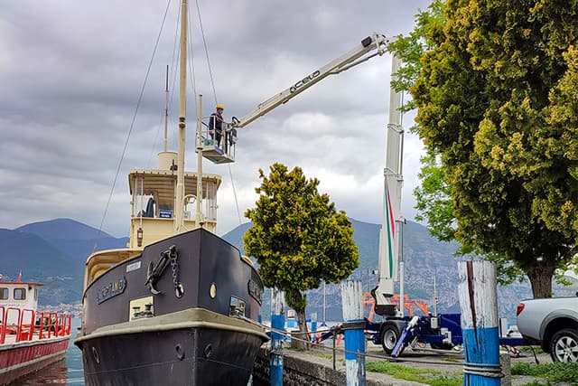 Cela DT25 Trailer hoogwerker op aanhanger voor professioneel werken op hoogte