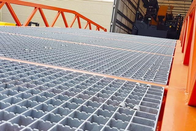 Saurus mobiele heftruck laadbrug voor efficiënt transport van goederen