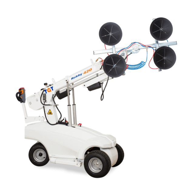 Compacte Robby 420 glasrobot voor het plaatsen van glas