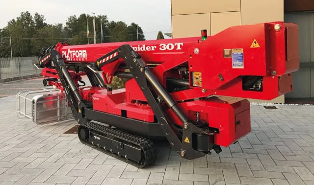 Platform Basket 30T spinhoogwerker op rupsen voor werkzaamheden op hoogte