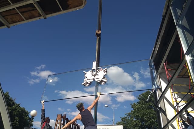 Righetti vacuüm glasheffer voor professionele bouw- en montageprojecten