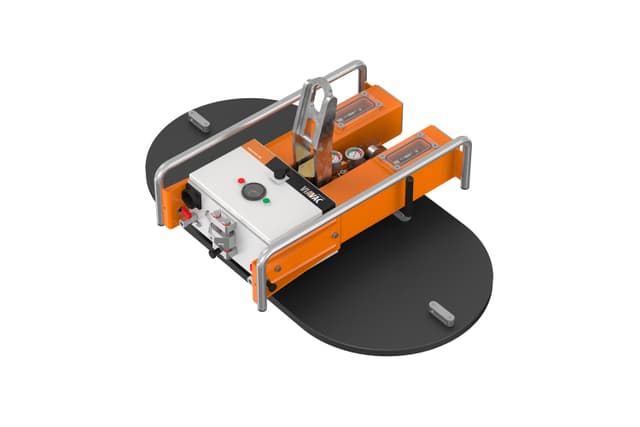 Viavac GBL3 compacte glaszuiger voor het hijsen en manoeuvreren van glas tijdens montagewerk