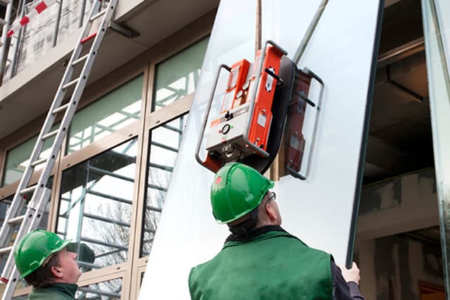 Viavac GBL3 elektrische glaszuiger voor professioneel glastransport en beglazingswerk