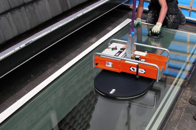 Viavac GBL3 glaszuiger voor het veilig hijsen en plaatsen van zware glasplaten