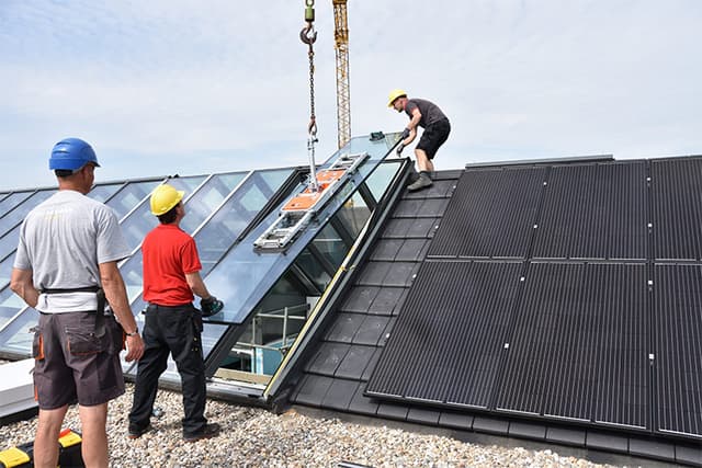 VIAVAC GBL3 glaszuiger voor het plaatsen van lange glaspanelen en serreglas