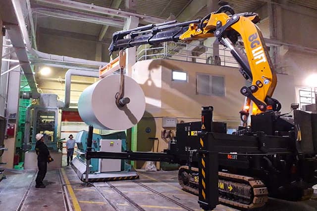 BG Lift CWE525 rupshijskraan met 32,5 meter maximale hijshoogte