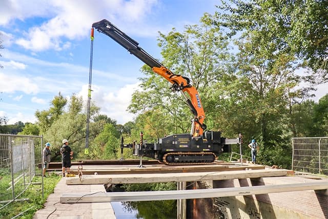 BG Lift CWE525 compacte rupskraan voor bouw, industrie en constructiewerk