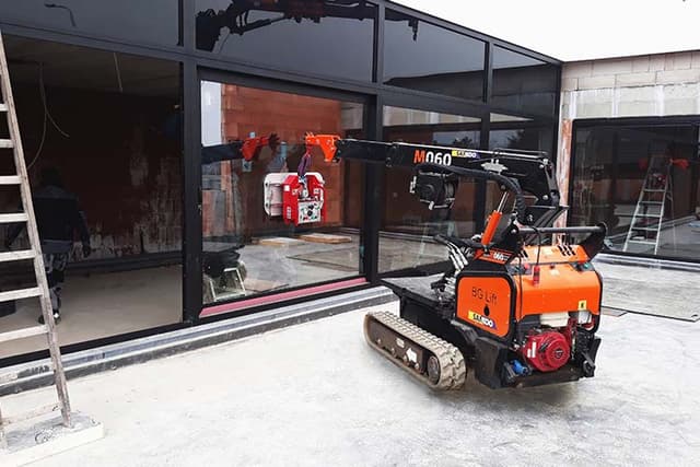 BG Lift M060 minihijskraan voor montage- en bouwwerkzaamheden