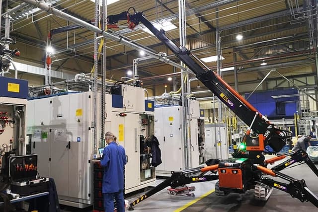 BG Lift M250 mobiele kraan voor werkzaamheden op beperkte werkplekken