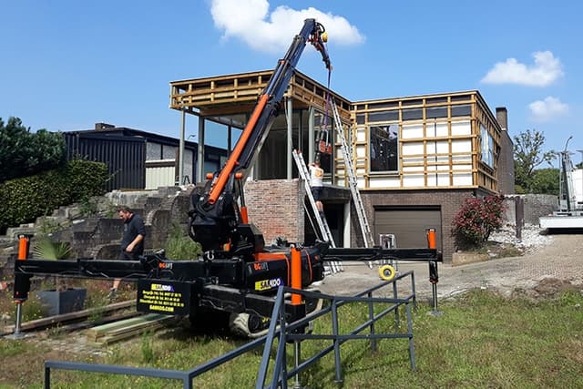 BG Lift M400 Pick and Carry rupskraan voor mobiel hijsen zonder de kraan te verplaatsen