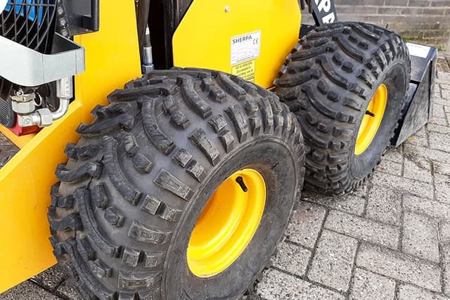 Sherpa 100 voor kleine locaties Sherpa 100 minishovel voor werkzaamheden op kleine locaties