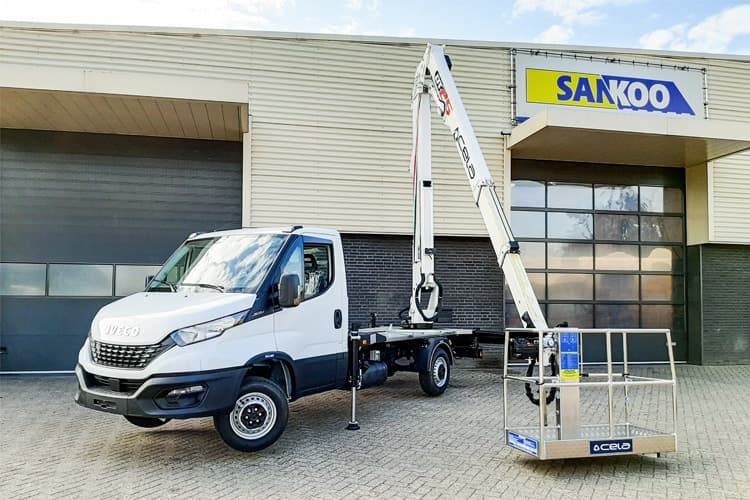 Why rent a truck aerial platform?