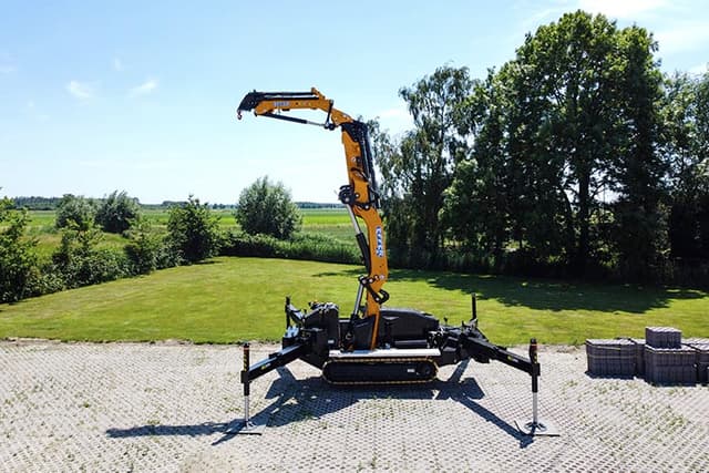 BG Lift CWE525 compacte hijskraan BG Lift CWE525 compacte hijskraan voor zware lasten