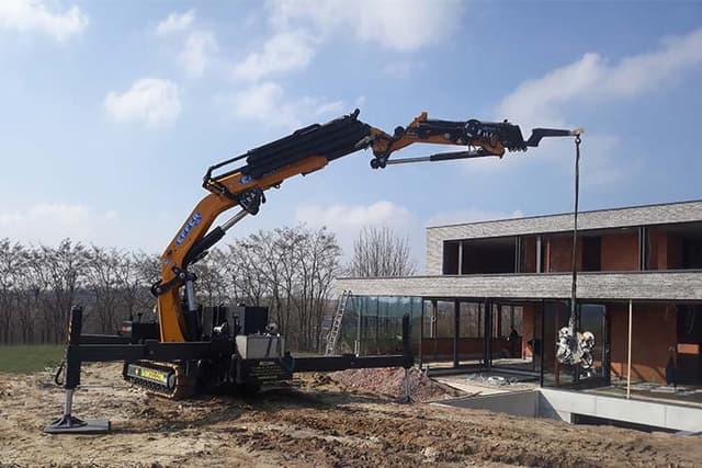 BG Lift CWE525 rupshijskraan BG Lift CWE525 compacte rupshijskraan