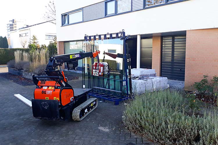 BG Lift M060 mobiele minihijskraan voor professioneel gebruik op locatie