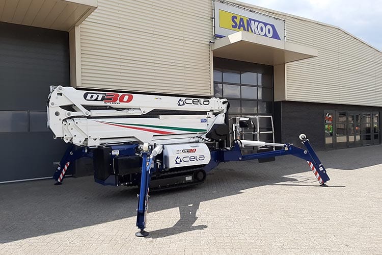 Cela DT Crawler 30 rupshoogwerker met groot horizontaal werkbereik