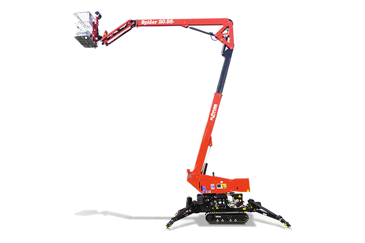 Platform Basket 20.95 spider rupshoogwerker met 200 kg werkbakcapaciteit