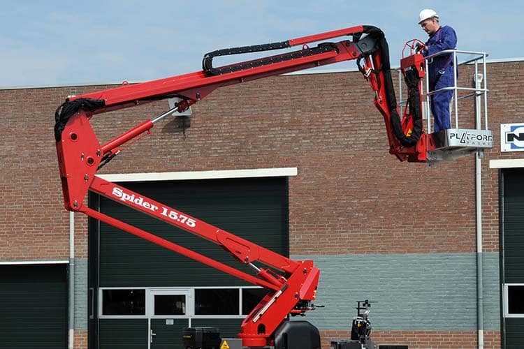 Platform Basket 15.75 spider hoogwerker voor professioneel werken op hoogte