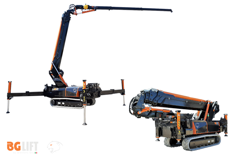 BG Lift M400 minihijskraan voor professioneel hijswerk met 4 ton hefvermogen